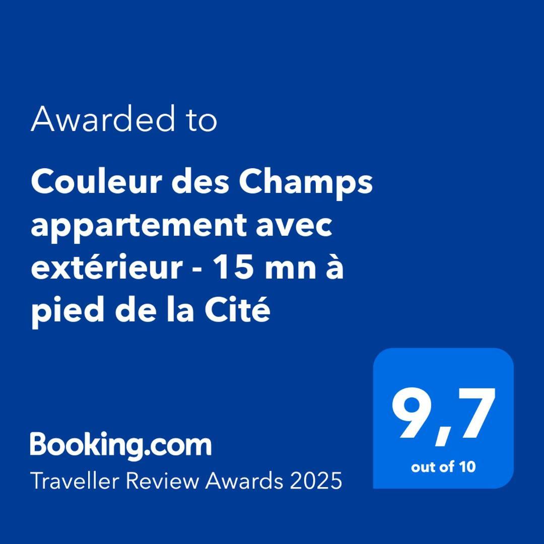 Apartment Couleur Des Champs Avec Exterieur - 15 Mn A Pied De La Cite *